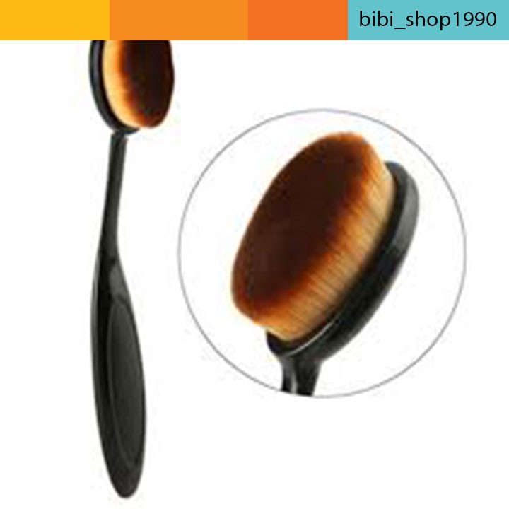 Cọ tán ken nền làm đẹp hình bàn chải