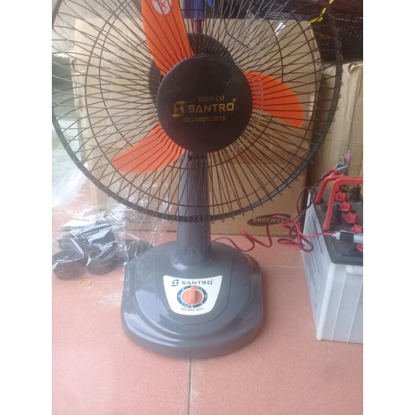 Quạt 12V kẹp bình acquy, 3 tốc độ gió, có chuyển hướng, siêu bền.