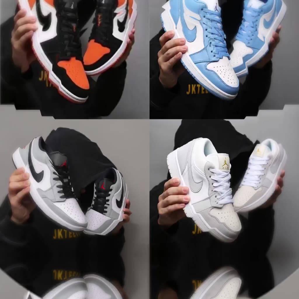 Giày Jordan 1 cổ thấp các màu Hot trend thể thao sneaker nam nữ,hàng JD1 low full box full bill | BigBuy360 - bigbuy360.vn