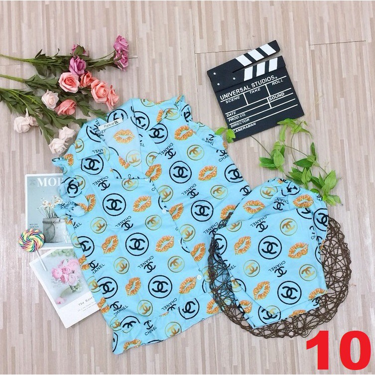 ✪ [LỬNG BÈO CÁNH TIÊN] BỘ NGỦ KATE THÁI TAY NGẮN QUẦN LỬNG ✪ | BigBuy360 - bigbuy360.vn