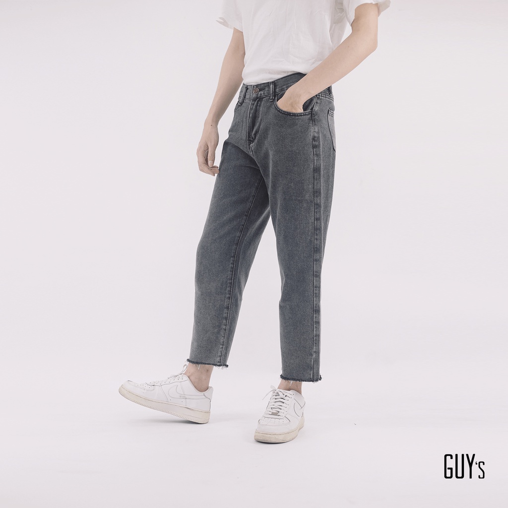 Jeans tua rua GUY's Closet, Chất liệu mềm mại, Bền màu, Gấu quần tua rua trẻ trung