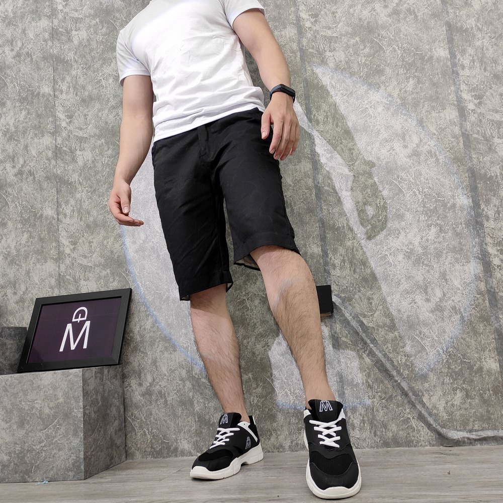 Quần short nam Q134 (Đen) MĐ | BigBuy360 - bigbuy360.vn