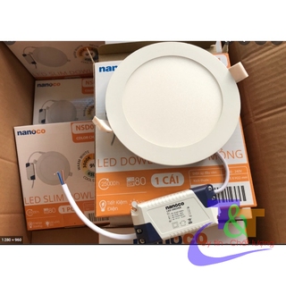 Đèn LED Âm Trần Downlight Siêu Mỏng Nanoco NSD0661 ( 6W ,9W,12W,15W )
