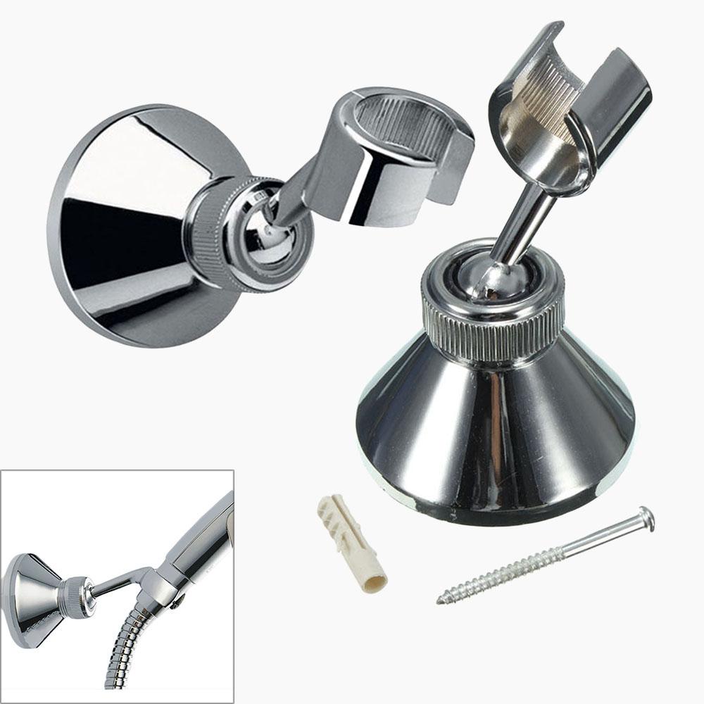 Giá Đỡ Đầu Vòi Hoa Sen Bằng ABS Mạ Chrome Xoay Được Tiện Dụng