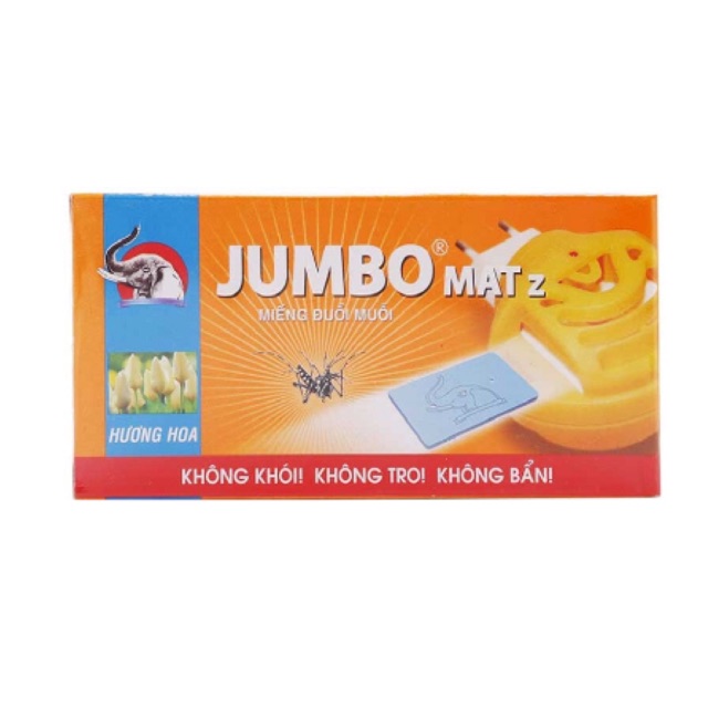 Bộ miếng đuổi muỗi Jumbo hương hoa 30 miếng