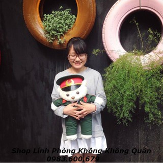 Gấu Bông Bộ Đội Lục Quân 55 cm