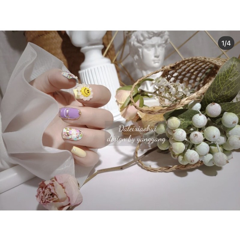 Charm hướng dương mặt cười đủ màu