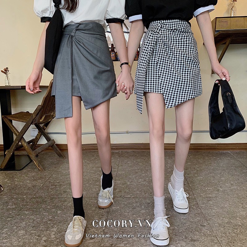 [Mã FAGREEN55 giảm 10% tối đa 30K đơn 99K] Chân Váy Chữ A Lưng Cao Thời Trang Nữ Thanh Lịch | BigBuy360 - bigbuy360.vn