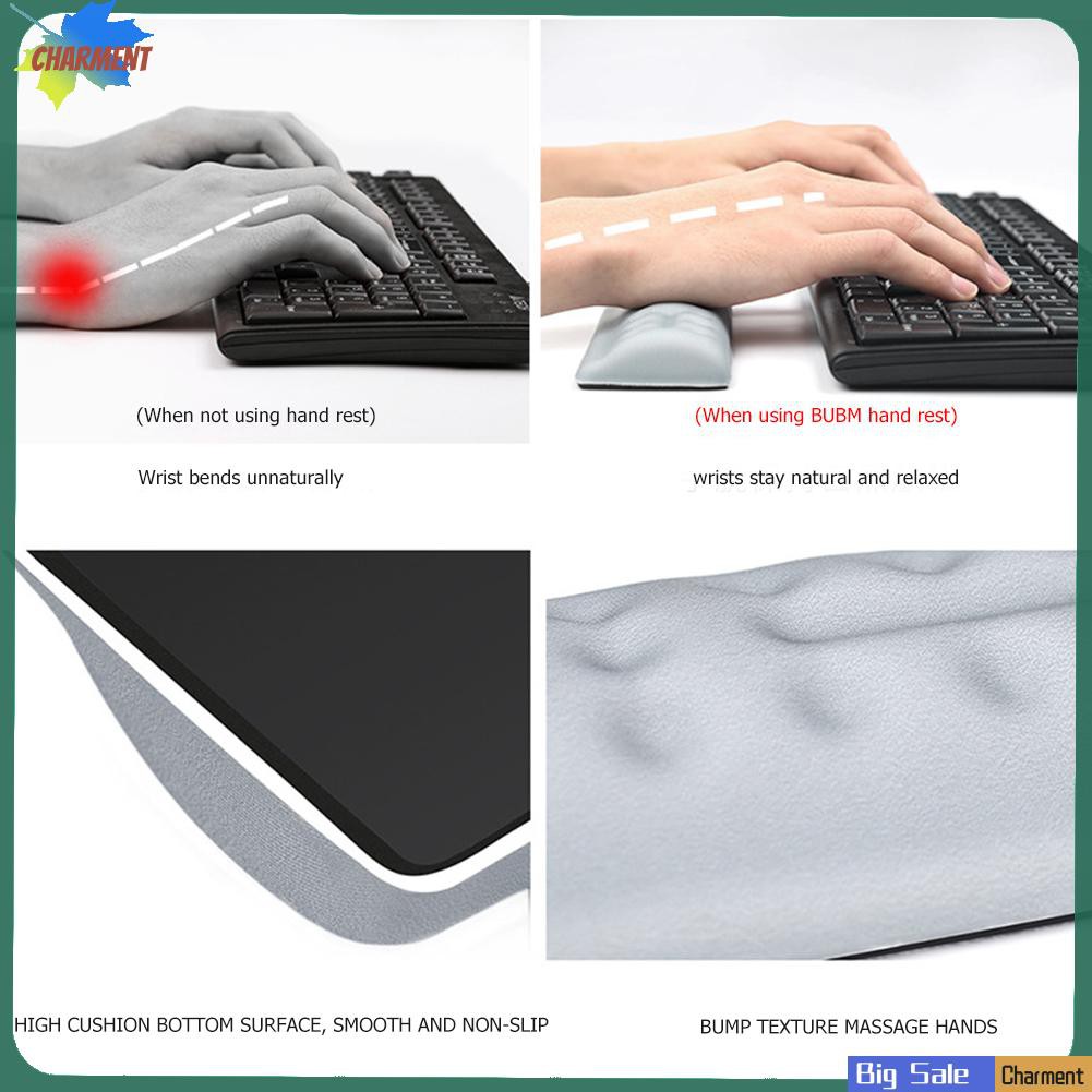 Gối kê tay đặt trước bàn máy phím giải tỏa áp lực cổ tay chất lượng cao