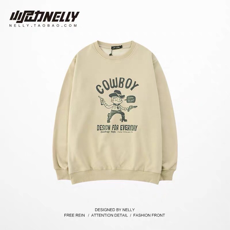 (SẴN) Nỉ Nelly lót lông Cowboy | BigBuy360 - bigbuy360.vn