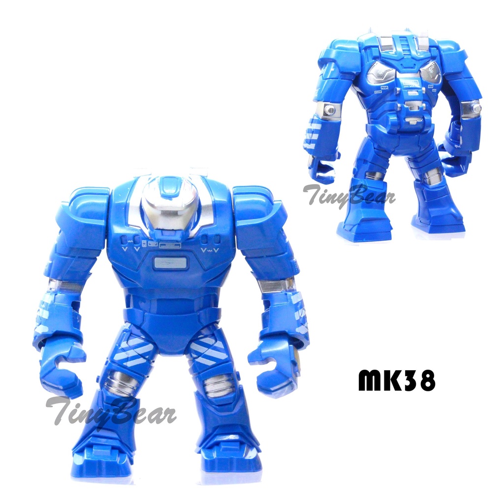 Marvel Bộ 3 Mô Hình Lego Iron Man 3 Gnaco MK1-MK85