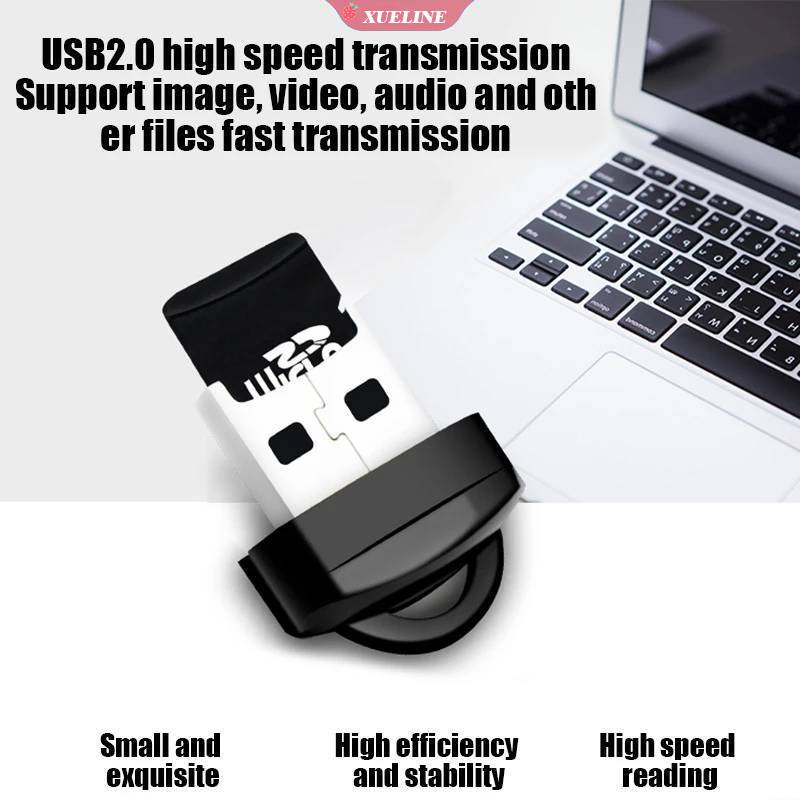 Đầu Đọc Thẻ Nhớ Tốc Độ Cao Usb 2.0/480Mbps