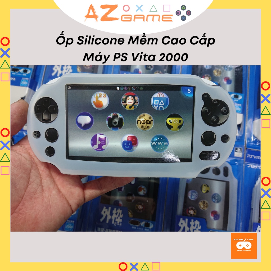 Ốp Silicon Dẻo Cho PS Vita 2000 Chính Hãng
