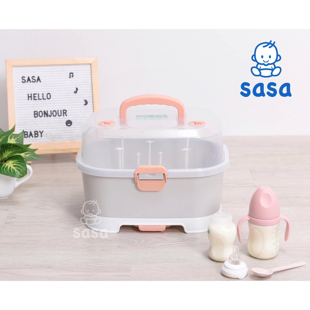 KHAY ÚP BÌNH SỮA SASA LOẠI VỪA