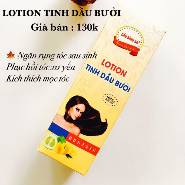 Lotion Tinh Dầu Bưởi Cầu Bình An