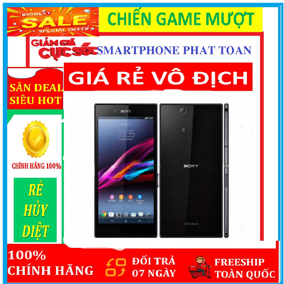 Điện thoại Sony Xperia Z Ultra - Màn hình To 6.4 - Đủ Màu