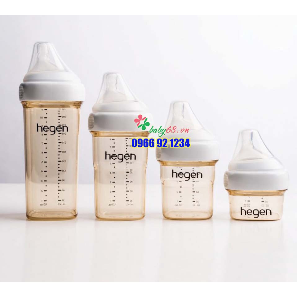 Bình sữa Hegen chính hãng đủ size 60ml/150ml/240ml/330ml