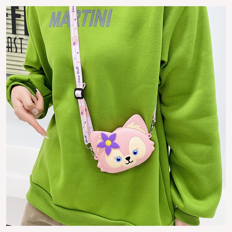 Túi đeo chéo cho bé mini dễ thương hình cáo TIMIS TD909