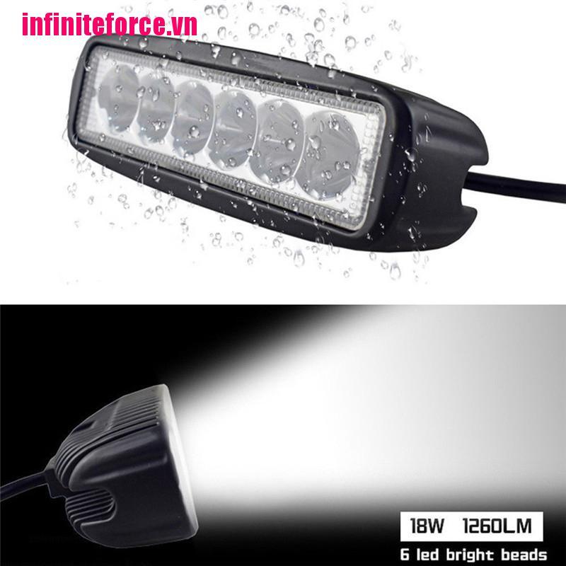 Đèn Led Phá Sương Mù 18w 6000k Chuyên Dụng Cho Xe Hơi