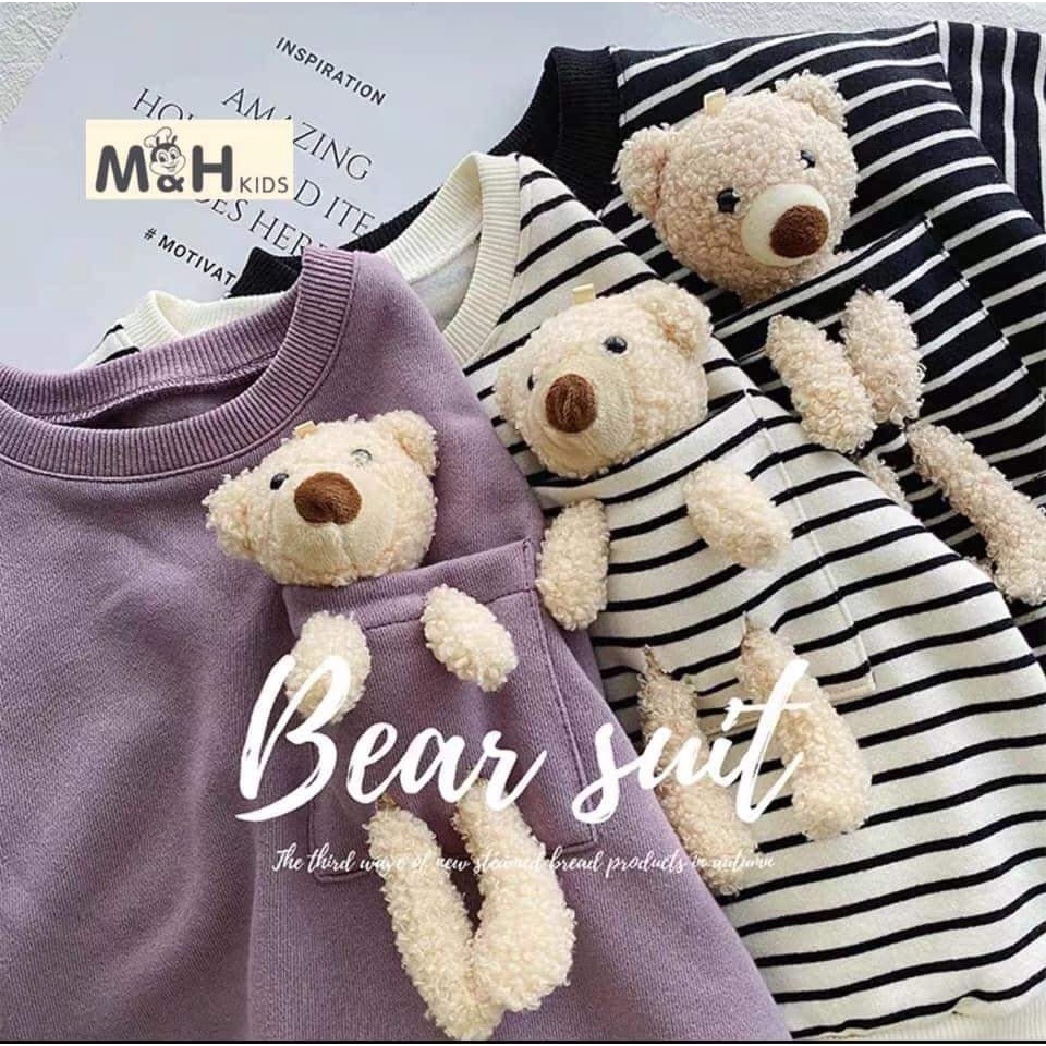 Đồ bộ gấu quảng châu cho bé