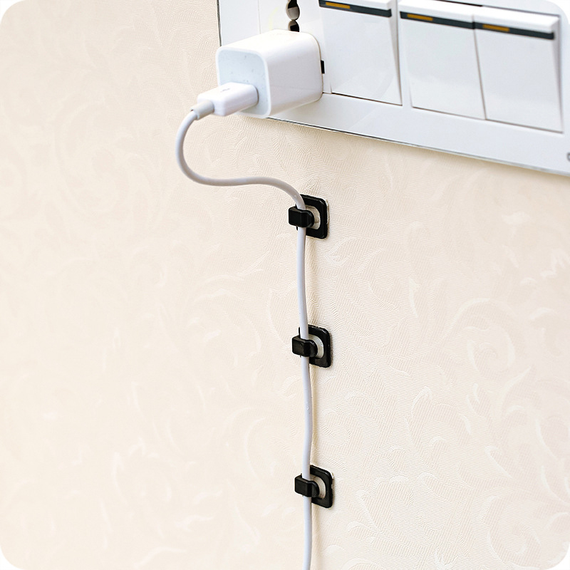 Set 18 Giá Đỡ Cố Định Dây Cáp Gắn Tường Tiện Lợi