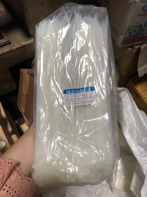 1Kg Dây Thít Nhựa, Lạt Nhựa, Dây Rút Nhựa. ( 100mm đến 300mm)