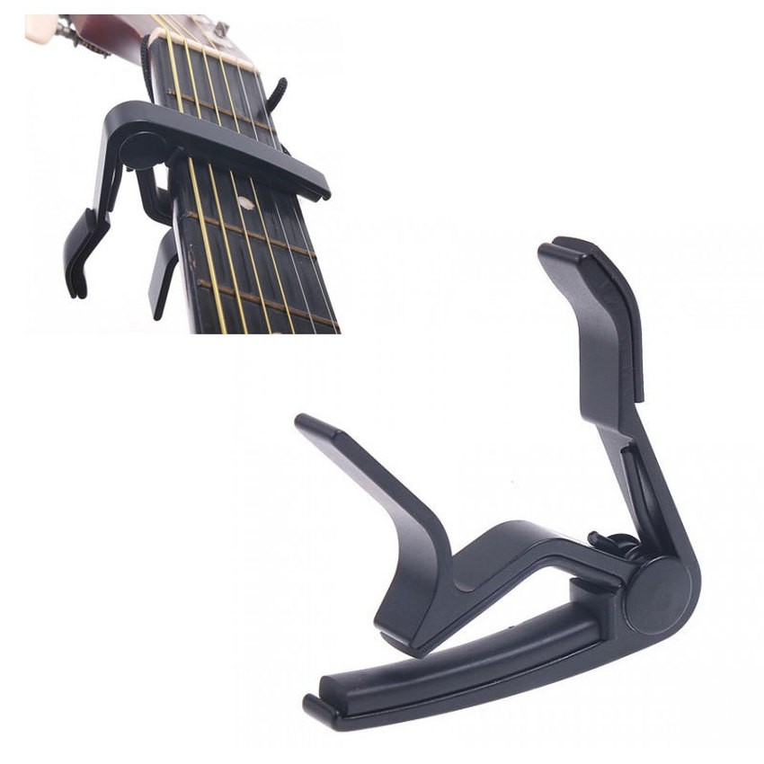 [TẶNG KÈM PICK GẢY] Capo acoustic KBD 5A9 (Màu bạc)