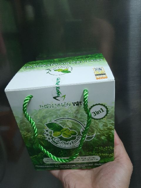 Cà Phê Xanh kháng mỡ hộp 30 gói tem cào chính hãng | BigBuy360 - bigbuy360.vn