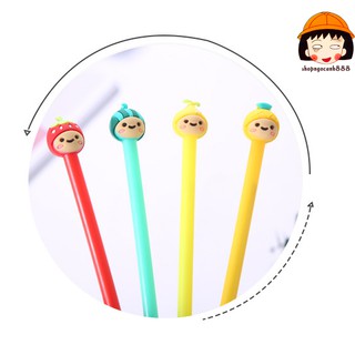 Combo 10 Bút Gel Nước Trái Cây, Bút Trái Cây Dưa Hấu, Dâu Tây, Chanh, Dứa Xinh Xắn!