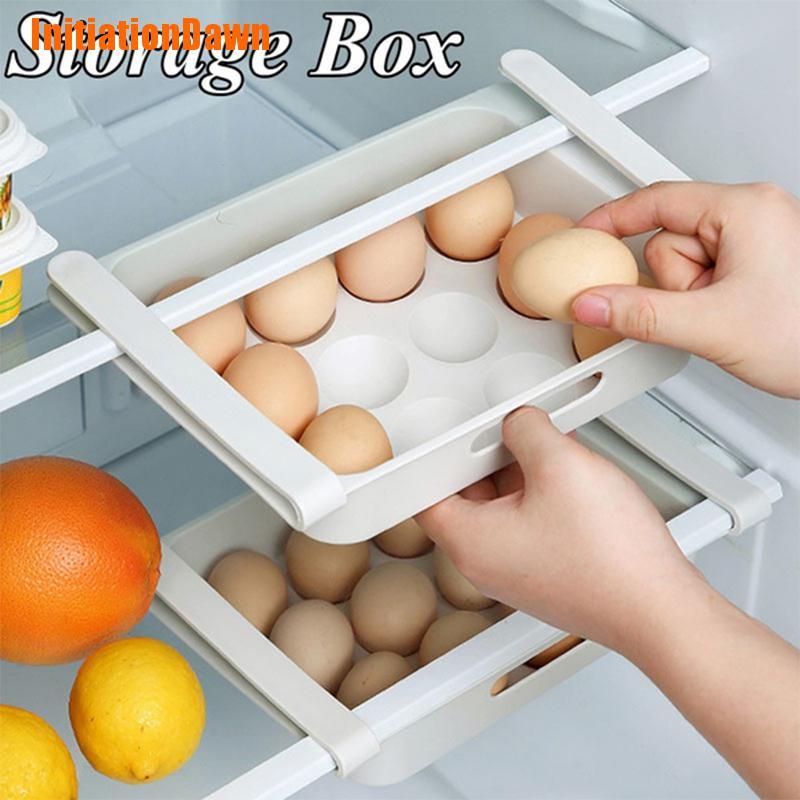 Hộp Đựng Trứng / Rau Củ Quả Bảo Quản Trong Tủ Lạnh Tiện Dụng Cho Nhà Bếp