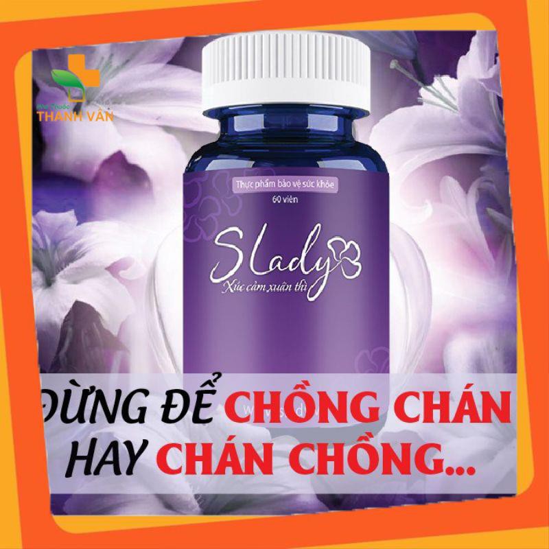 Viên uống Slady- Hết khô hạn,Tăng sinh lý, cân bằng nội tiết tố nữ!