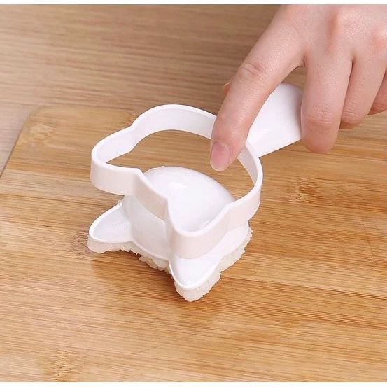 Khuôn cơm bento hình mèo Neto xinh xắn, khuôn cơm nắm mèo con