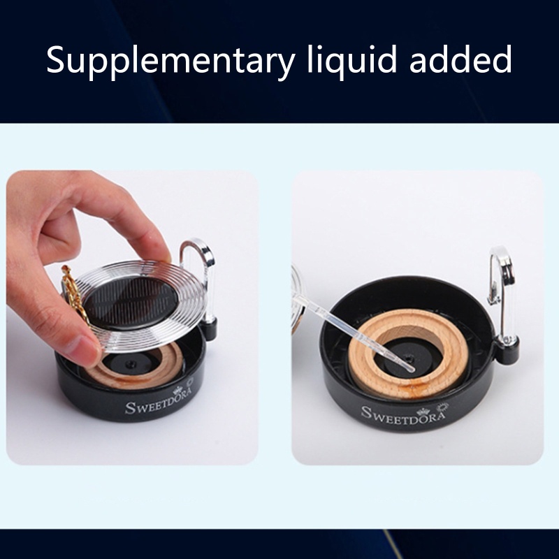 Máy Khuếch Tán Năng Lượng Mặt Trời Xoay Được Cho Xe Hơi SUV