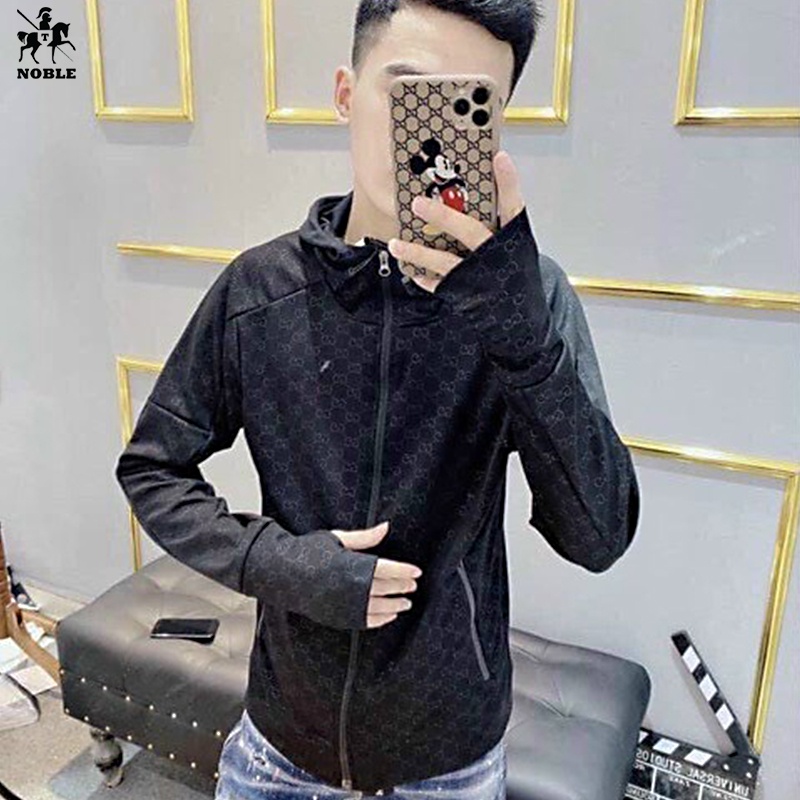 [Freeship] Áo khoác dù chống nắng nam nữ chất vải thoáng, thấm hút mồ hôi, mát, dày, che tay thời trang Noble TP54