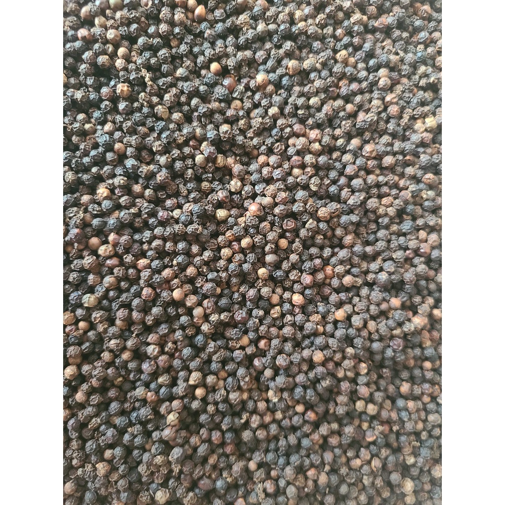 Tiêu đen nguyên hạt/xay - chín hạt, cay nồng, thơm ngon