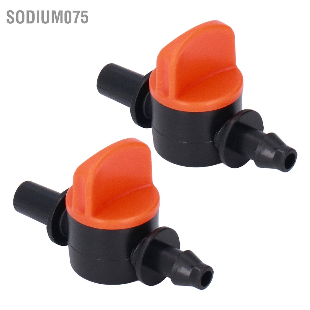 Có thể bán buôn 50 cái Van tưới nhỏ giọt 4 / 7mm Đường kính ngoài 6mm 0.2in chuyển đổi cho hệ thống Sodium075 Hàng giao ngay
