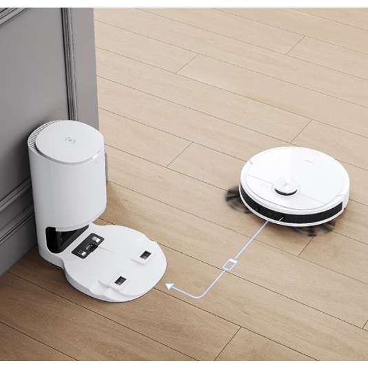 [Mã BMBAU300 giảm 10% đơn 499K] Dock Sạc Hút Rác Tự Động Cho Robot ECOVACS Deebot N8 Pro/Deebot T9 / T8/ T8 aivi