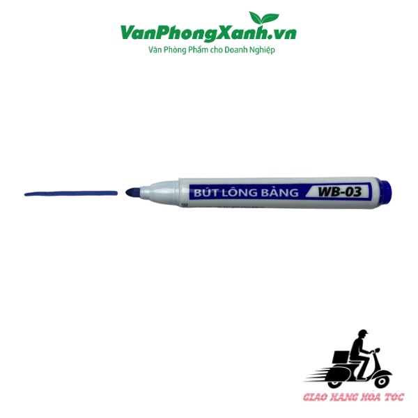 Bút lông dầu WB03 2.5mm - Xanh/Đỏ/Đen