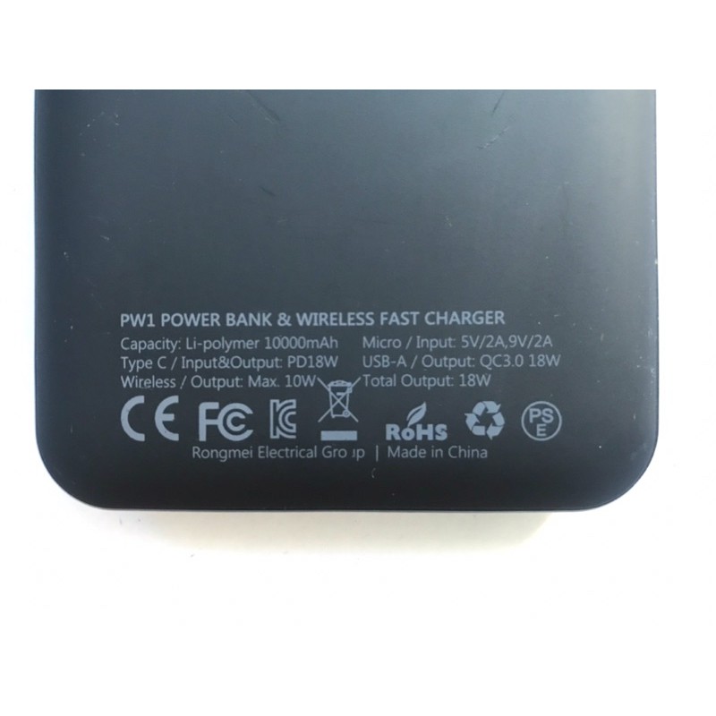 SẠC DỰ PHÒNG KHÔNG DÂY LI-POLYMER 10.000mAh UMETRAVEL PW1 CÓ HỖ TRỢ SẠC NHANH CHUẪN QC3.0 18W [RẺ MÀ CHẤT]