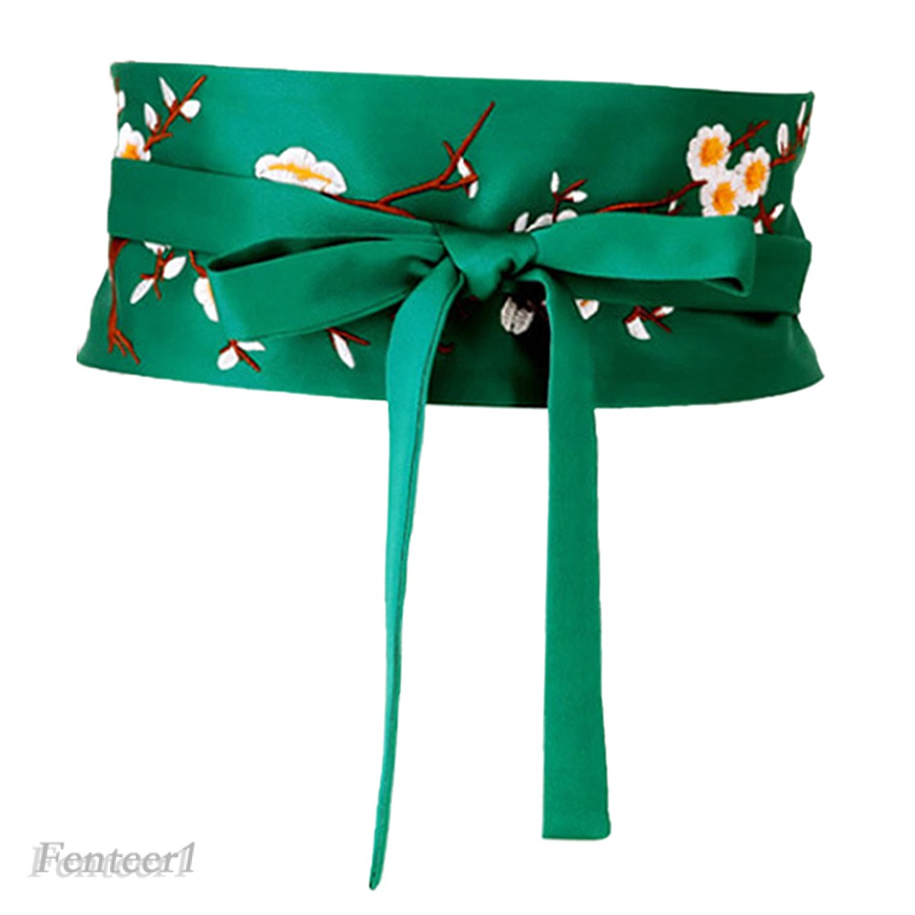 Thắt Lưng Thêu Hoa Phong Cách Vintage Cho Nữ