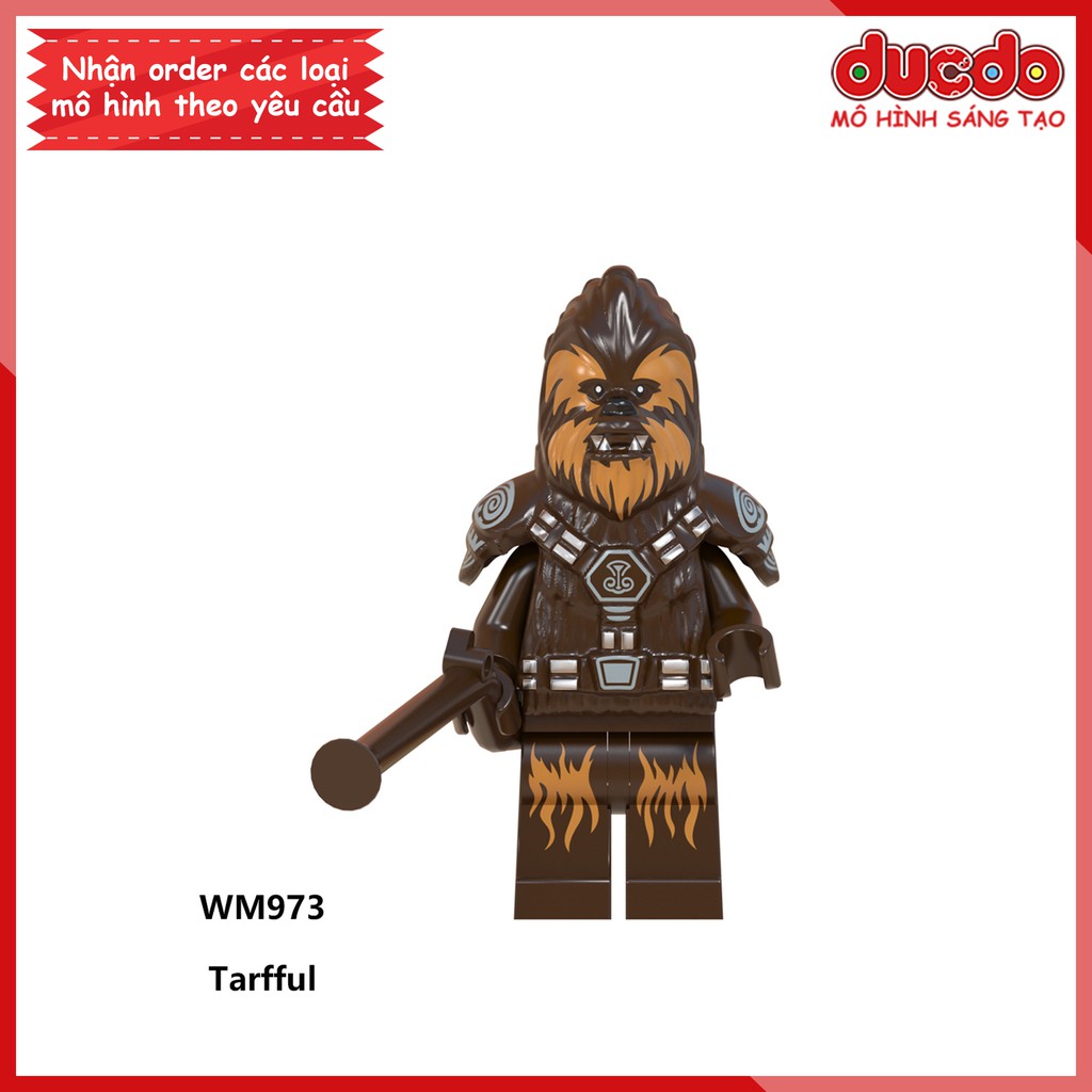 Minifigures các nhân vật trong Star Wars tuyệt đẹp - Đồ chơi Lắp ghép Xếp hình Mini Mô hình WM 6091