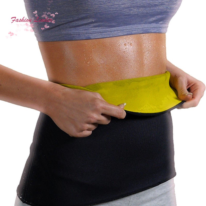 Fashion Women Body Shaper Corset Neoprene Sauna Stretch Slimming Waist Trainer Sport Fitness Absorb Sweat Belt Plus Size