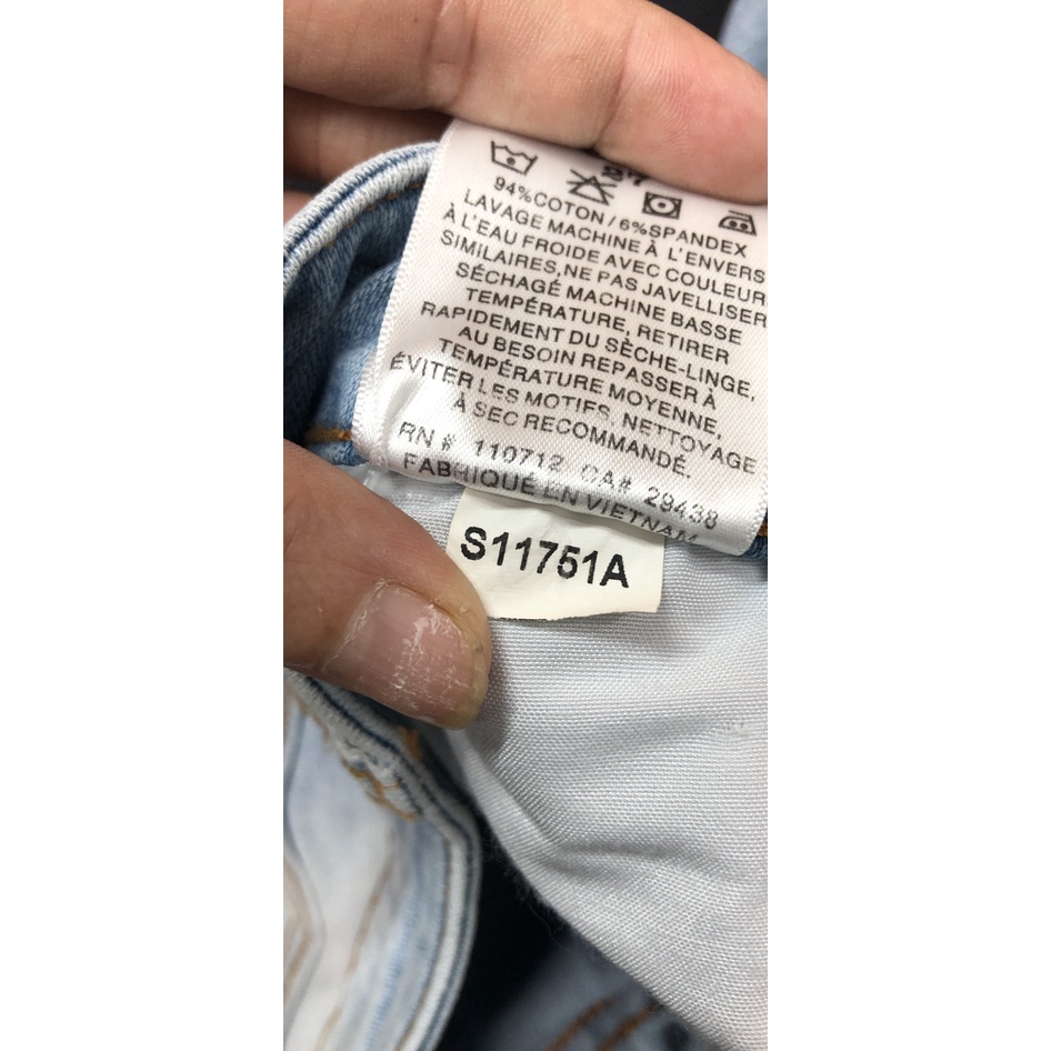 Quần Short Jeans ViGoss - 3450 SỐ ĐO CHƯA TÍNH ĐỘ CO GIẢN