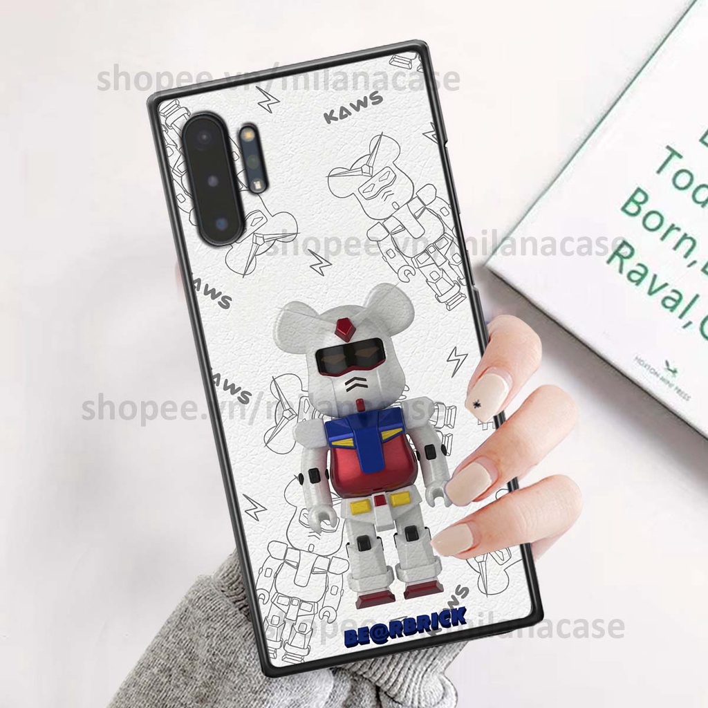 Ốp Samsung Note 10 / Note 10 Plus / Note 10+ gấu be@rBrick gấu Teddy Kaws siêu đẹp, phong cách, cá tính