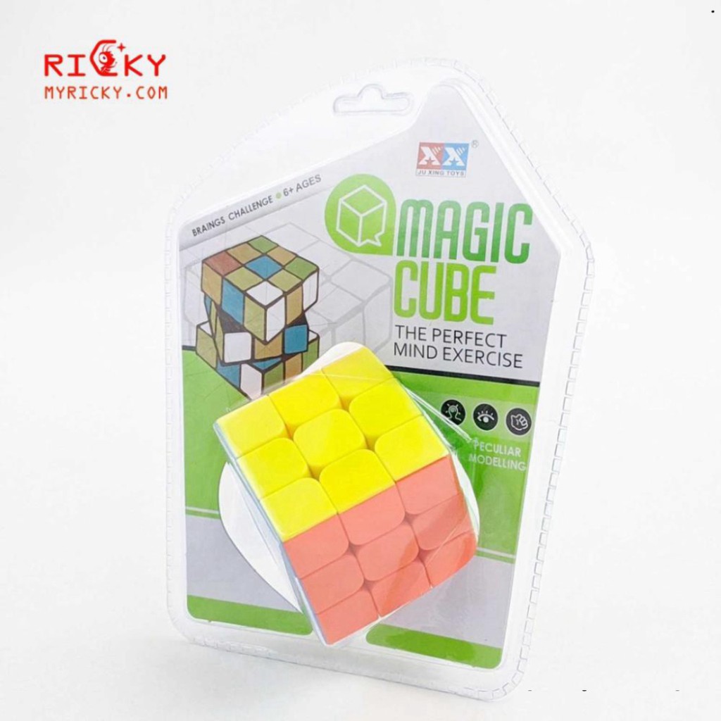 Đồ chơi Rubik MAGIC CUBE 3x3x3 - Rubik Bẻ Góc Cực Tốt - Trơn Mượt - Nhanh