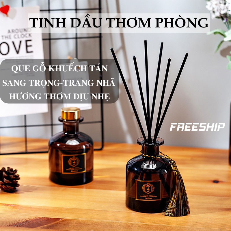 Nước Hoa Thơm Phòng, Tinh Dầu Thơm Để Bàn Que Khuếch Tán Hương Thơm Tự Nhiên, Lưu Hương Lâu PAPAA.HOME