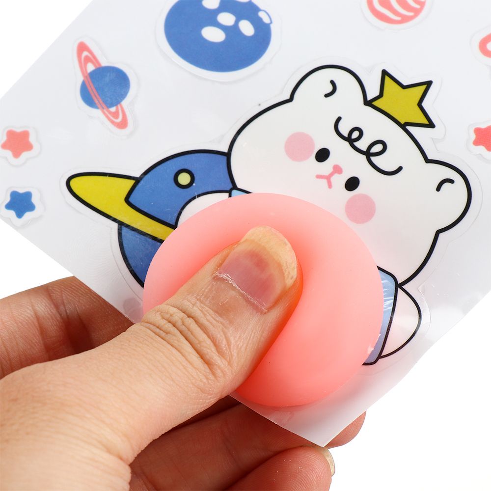 Miếng Dán Trang Trí Cửa Xe Hơi Hình Mông Hoạt Hình 3d Bằng Silicon Chống Va Chạm Chống Trầy Xước | BigBuy360 - bigbuy360.vn