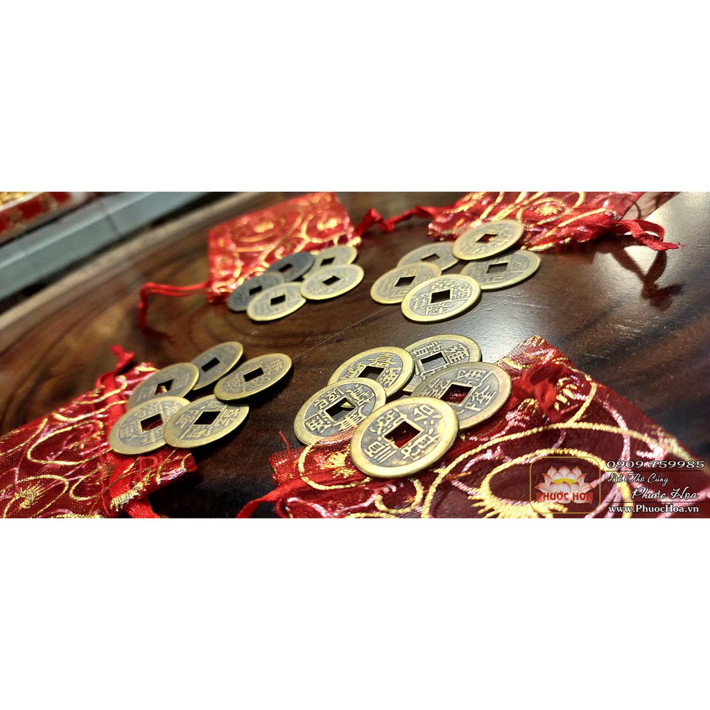 Bộ 5 đồng xu phong thuỷ, 5 xu ngũ đế | BigBuy360 - bigbuy360.vn