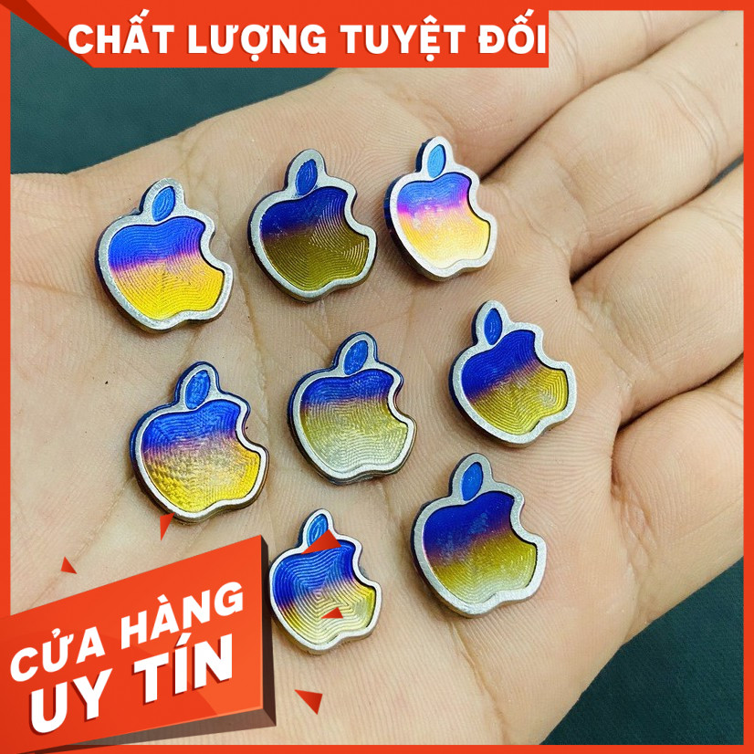 LOGO QUẢ TÁO CẮN DỞ TITAN KÍCH THƯỚC MINI ( APPLE )