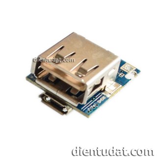 Mạch Sạc Dự Phòng Mini 1 Cell - Xanh